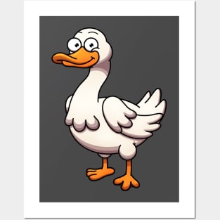 Cute Goose Posters and Art